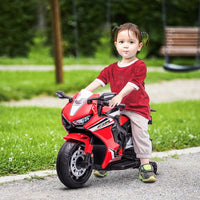 Honda CBR1000RR Licensed 6V Kids Electric Motorbike Ride On Car for 3-5 Years RED