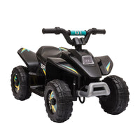 HOMCOM 6V Kids Electric Ride on Car with Big Wheels 18-36 Months Toddlers Black