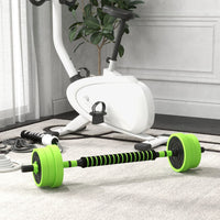 SPORTNOW 4-in-1 Weight Dumbbells Set Barbell Kettlebell Push Up Stand 20kg