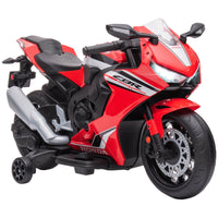 Honda CBR1000RR Licensed 6V Kids Electric Motorbike Ride On Car for 3-5 Years RED