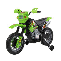 HOMCOM 6V Kids Electric Motorbike Motorcycle Ride On for 3-6 Years GREEN