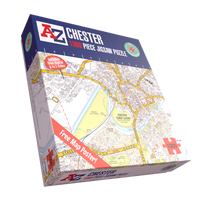 A to Z Map of  Chester 1000 Piece Jigsaw