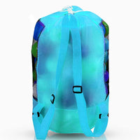 Doodle Nylon Toy Storage Bag and Play Mat BLUE