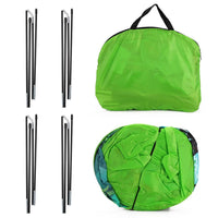 SOKA Jungle Adventure Play Tent: Portable Foldable Green Pop Up Garden Playhouse Tent
