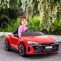 Audi RS e-tron GT Licensed 12V Kids Electric Ride on with Remote RED