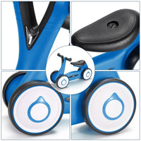 SOKA Balance Bike Toddler 4 Wheel Ride-on Bicycle Baby Balance Training Bike Toy