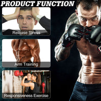 HOMCOM Speed Bag Boxing Hanging Platform Kit Wall-mounted Punching Ball