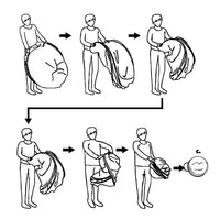 SOKA Dinosaur Play Tent Portable Foldable Red & Yellow Pop Up Garden Playhouse Tent