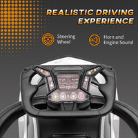 Lamborghini  Essenza SCV12 2 in 1 Baby Ride on Push Car Toddler Push Along Car White