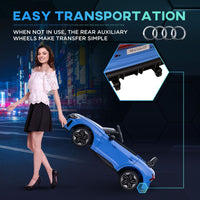 Audi RS e-tron GT Licensed 12V Kids Electric Ride on with Remote BLUE