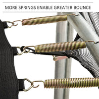 HOMCOM 13FT Trampoline Replacement Safety Net Enclosure Surround