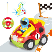 SOKA My First Remote Controlled Car for Toddlers with Light and Sound Red
