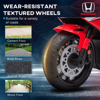 Honda CBR1000RR Licensed 6V Kids Electric Motorbike Ride On Car for 3-5 Years RED