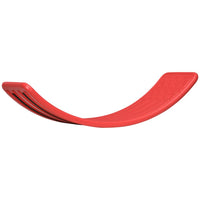 ZONEKIZ Balance Board Kids Wobble Board Stepping Stone Montessori Toy 3-6 Years RED