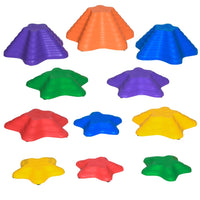 Outsunny 11-Piece Balance Stepping Stones Non-Slip Obstacle Course for Kids