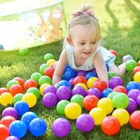 200 Pack Pit Balls Multi Coloured Soft Toddler Play Balls Play Activities BPA Free