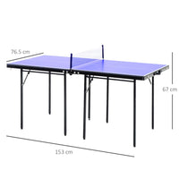 Table Tennis Mini Ping Pong Folding Portable Set Games Play Sport Net