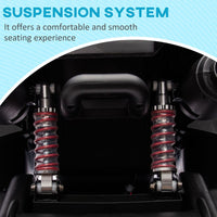 McLaren MCL 35 Liveries Licensed 12V Quad Bike w/ Suspension Wheels - Black