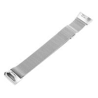 Aquarius Milanese Replacement Strap Band Compatible With Fitbit Charge 2 Silver