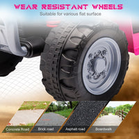 HOMCOM Honda Licensed Kids Electric Quad Bike 6V ATV Ride On 18-36 Months PINK
