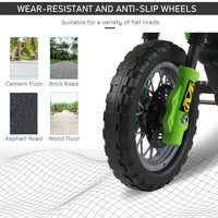 HOMCOM 6V Kids Electric Motorbike Motorcycle Ride On for 3-6 Years GREEN