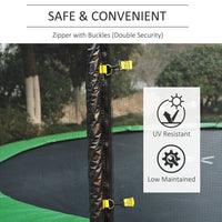 HOMCOM 10FT Trampoline Replacement Safety Net Enclosure Surround