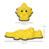 ZONEKIZ 6PCs Kids Kids Stepping Stones with Anti-Slip Edge Indoor and Outdoor