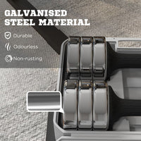 Adjustable Dumbbells Set Free weights with Storage Box 10kg x 2