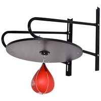 HOMCOM Speed Bag Boxing Hanging Platform Kit Wall-mounted Punching Ball