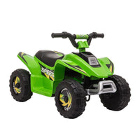 HOMCOM 6V Kids Electric Ride on Car with Big Wheels 18-36 Months Toddlers Green