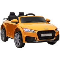 Audi TT RS 12V Battery Licensed Ride-On Car with Removable Highlights MP3 Player