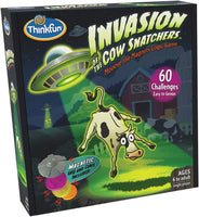 
              Invasion of the Cow Snatchers by Thinkfun - Magnetic Logic Brain Game for Kids
            