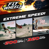 Fly Wheels Launcher + 2 Off-Road Wheels - Rip it up to 320 Scale MPH