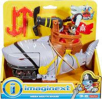 Fisher-Price Imaginext DHH66 Pirate Mega Mouth Shark Toy