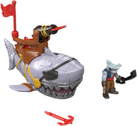 Fisher-Price Imaginext DHH66 Pirate Mega Mouth Shark Toy