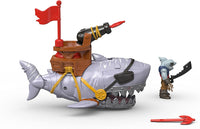 Fisher-Price Imaginext DHH66 Pirate Mega Mouth Shark Toy