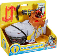 Fisher-Price Imaginext DHH66 Pirate Mega Mouth Shark Toy