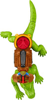 Fisher-Price Imaginext Walking Crocodile & Pirate Hook Figure Set With Projectile Launcher