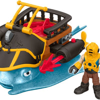 Fisher-Price Imaginext Captain Nemo and Stingray Toy