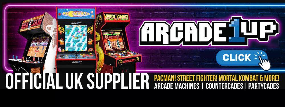 Website Update! New Department: Arcade1up Arcade Machines