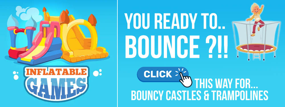 Website Update! New Department: Bouncy Castles and Trampolines