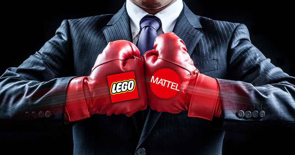 Is LEGO bigger than Mattel?