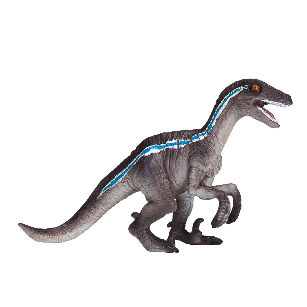 Velociraptor Crouching Toy Realistic Dinosaur Figure