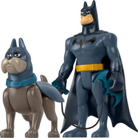 Fisher-Price DC League of Super-Pets Batman & Ace the Hound Poseable Figure