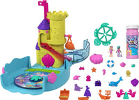 
              Polly Pocket HHH51 Bubble Aquarium with Pool, Micro Polly and Mermaid Doll
            