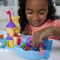 Polly Pocket HHH51 Bubble Aquarium with Pool, Micro Polly and Mermaid Doll