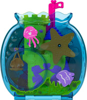 
              Polly Pocket HHH51 Bubble Aquarium with Pool, Micro Polly and Mermaid Doll
            