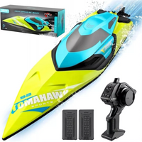 
              S2 High Speed RC Boats with LED Lights & 2 Batteries, 30+ mph Remote Control Boat for Pools and Lakes,2 Batteries Toys Gifts For Boys Girls
            