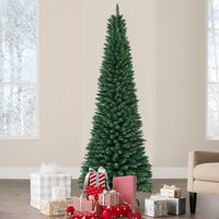 
              5FT SLIM PENCIL GREEN  ARTIFICIAL TREE
            