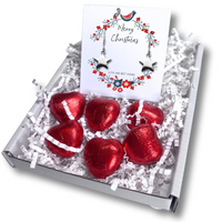 Christmas Star Mini Gift Hamper with Silver Star Earrings